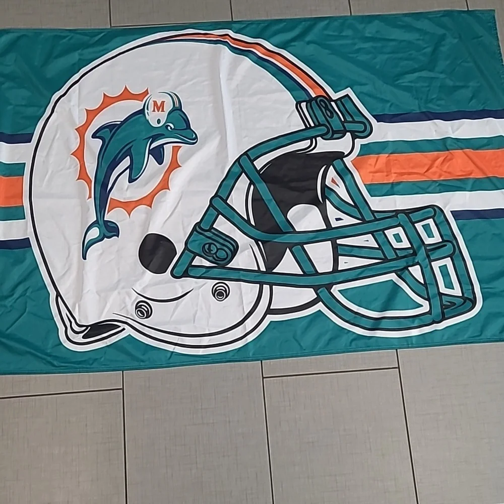Miami Dolphins Outdoor Flag 56